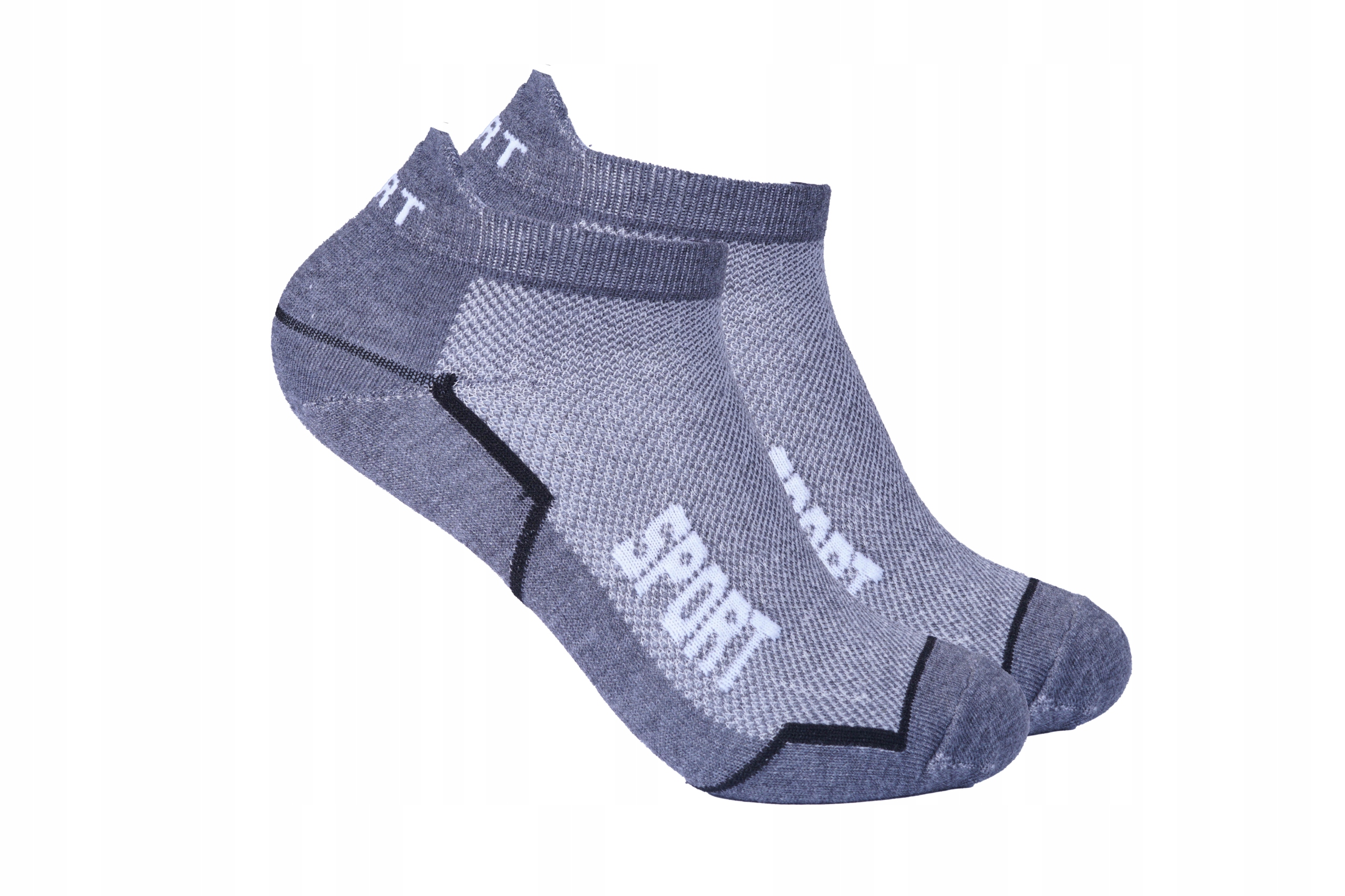 10x SKARPETY Męskie bawełniane SPORTOWE STOPKI 43-46 Oddychające skarpetki Rozmiar 43-46