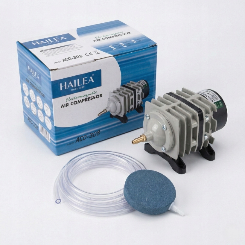 Provzdušňovací sada pro jezírko Čerpadlo ACO-308 Kámen Hadice