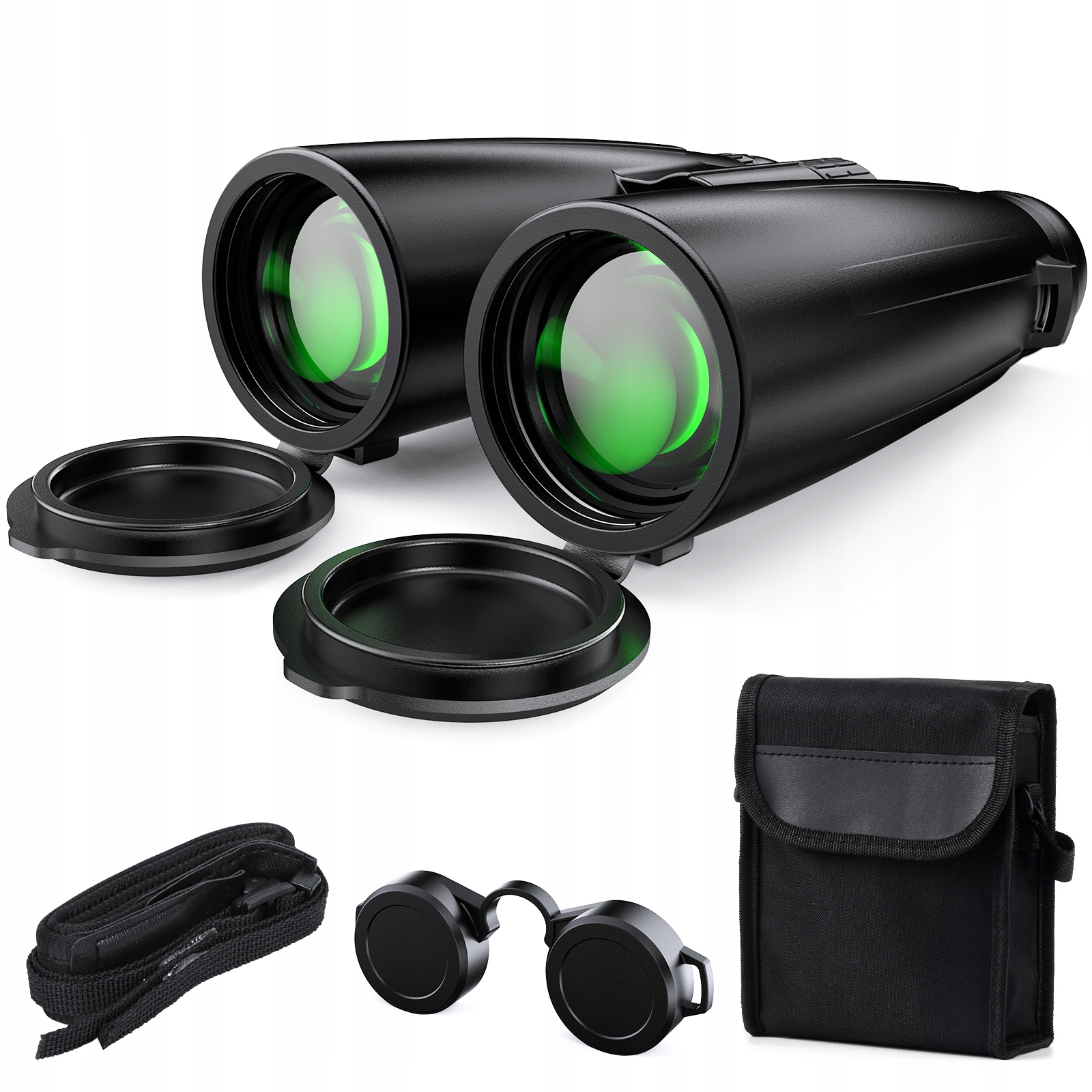 Nowoczesna Ornetka Lornetka Turystyczna Myśliwska BAK4 Zoom 15X56 Etui