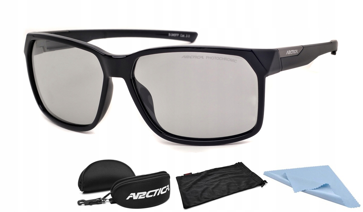 Polarizační Fotochromatické Sluneční Brýle Arctica S-345FP Pouzdro