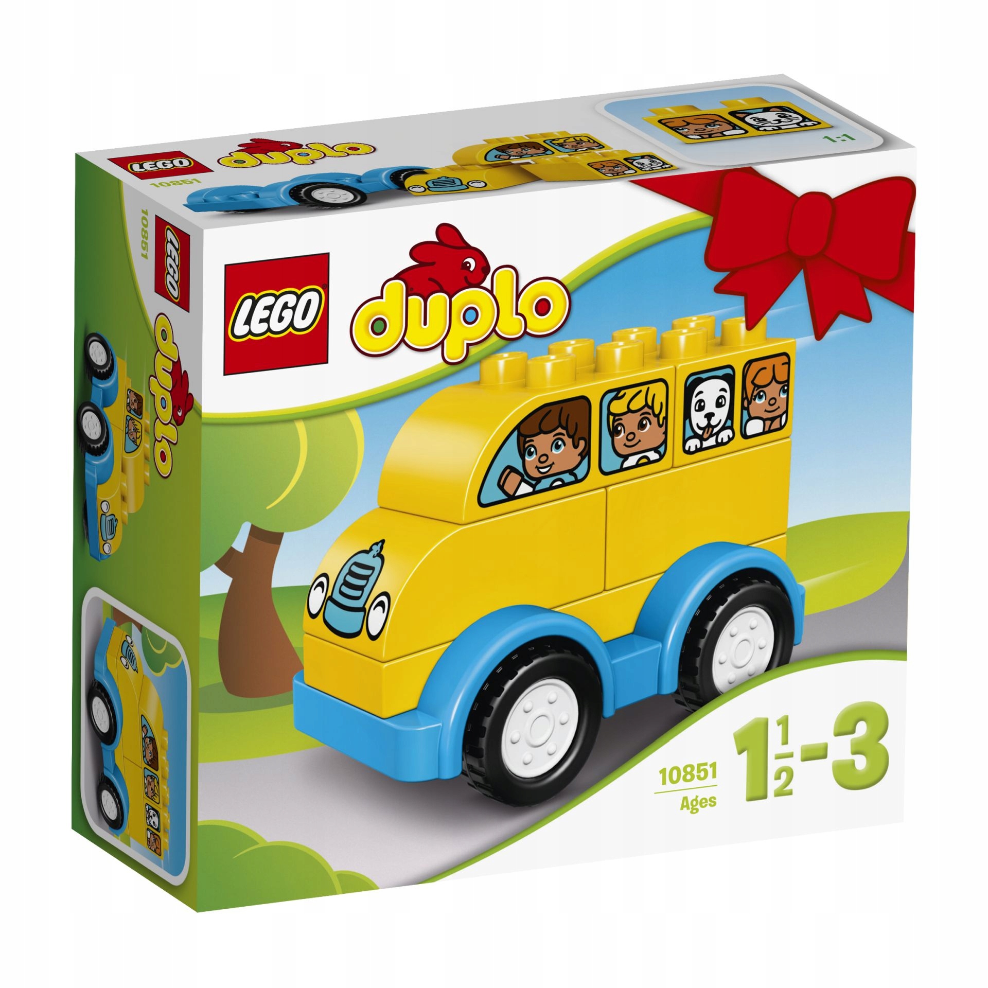 Lego 10851 Duplo Mój pierwszy autobus nowy