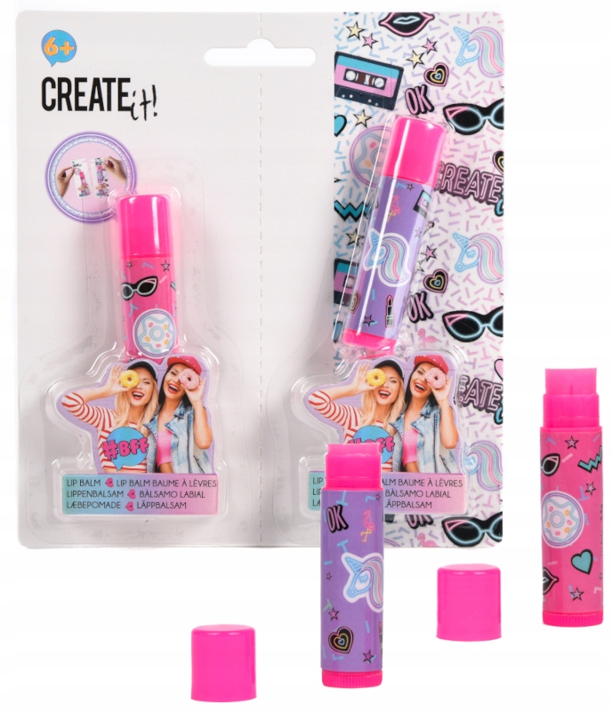 

Create It! #bff Zestaw Pomadka Balsam Do Ust 2SZT