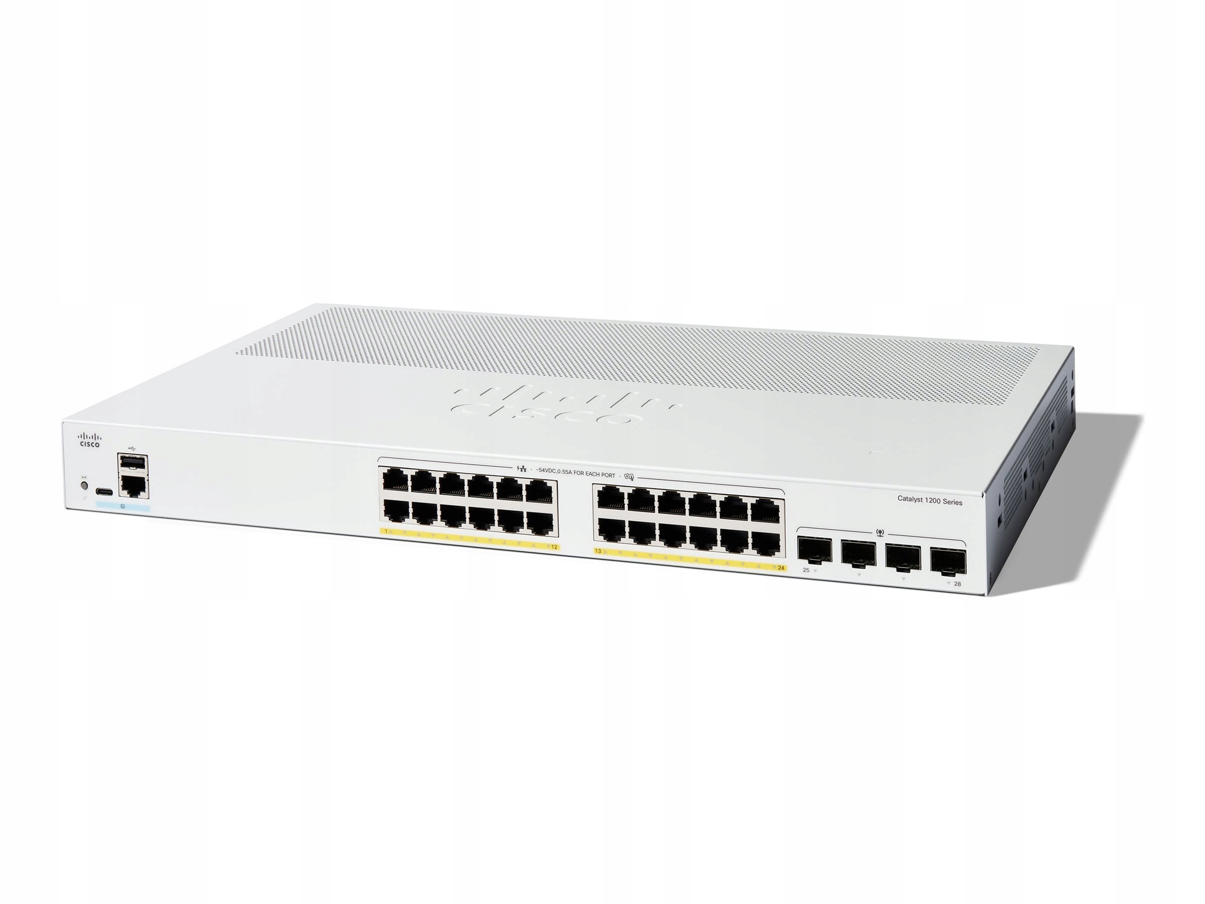 Cisco Catalyst 1200 24-portový Ge PoE so 4 portami 1G