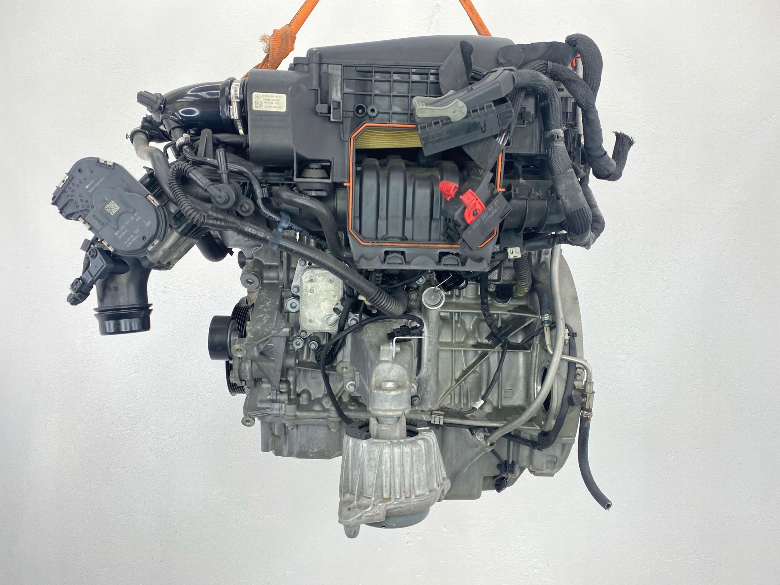 engine complete 274910 MERCEDES C180 CGI W204 1.6 CGI M274910