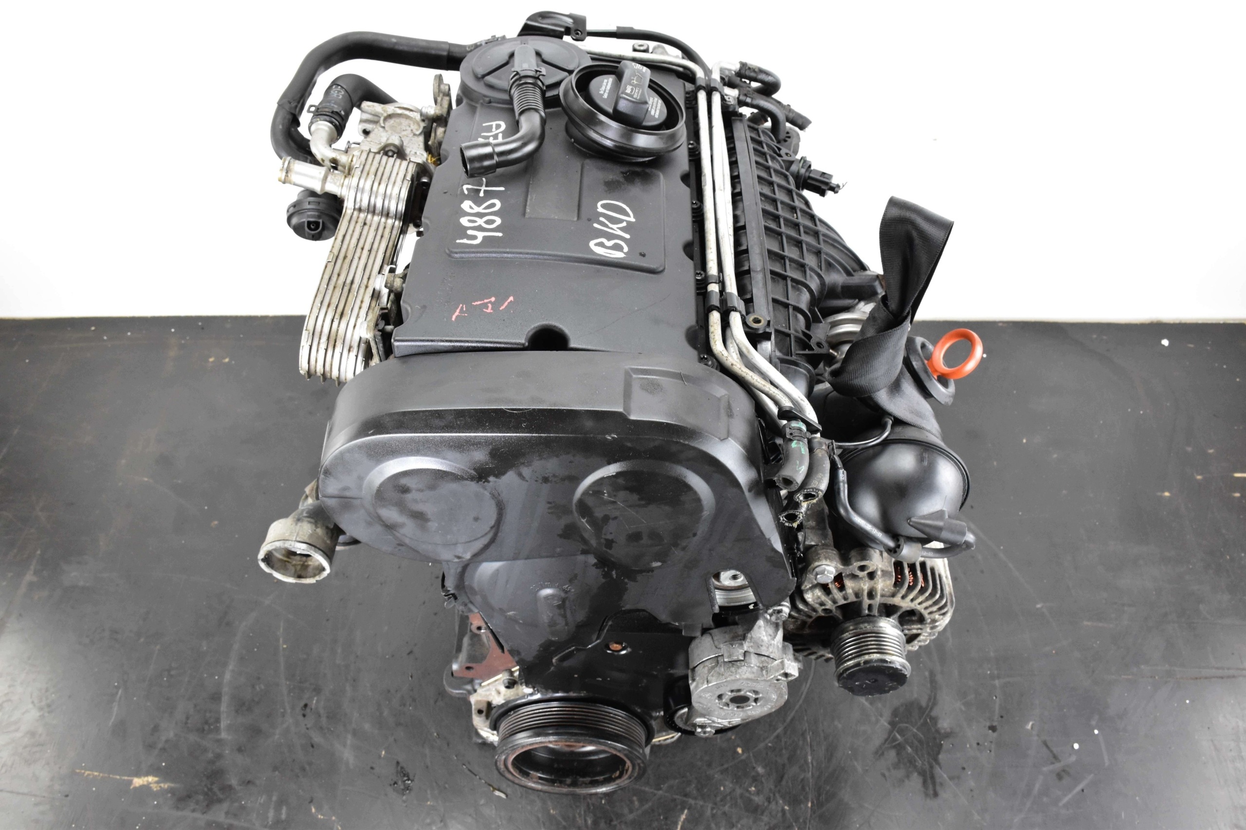 engine TOURAN AUDI A3 8P TOLEDO III GOLF V 2.0 TDI 140KM BKD @ KOMPRESJA @
