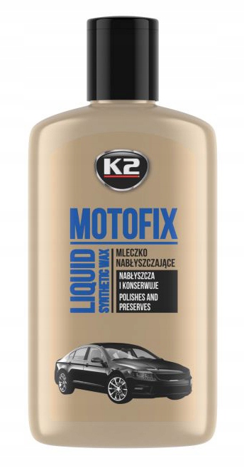 K2 - MOTOFIX - MLECZKO NABŁYSZCZAJĄCE - 250ml