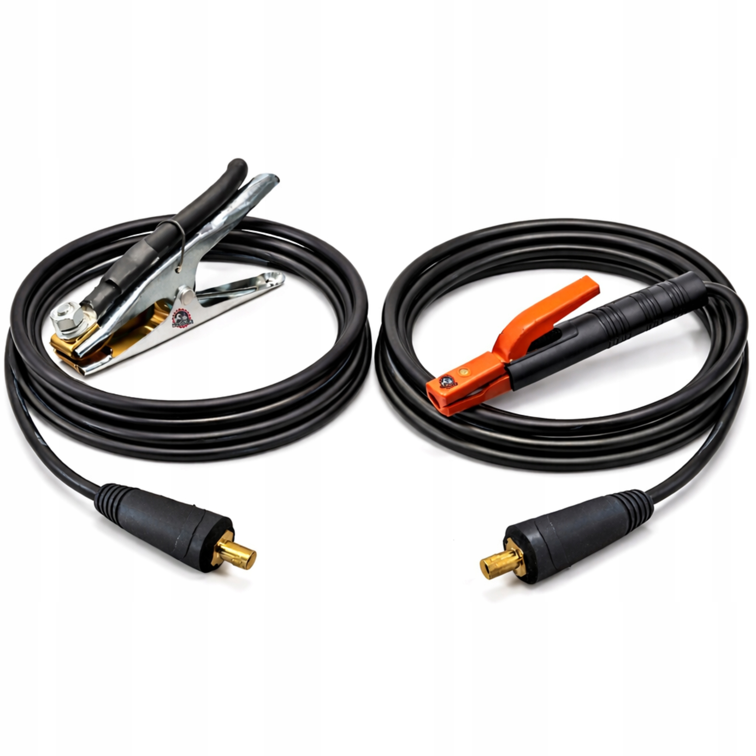 Zestaw Przewód elektrodowy i masowy 5m duży wtyk 35-50