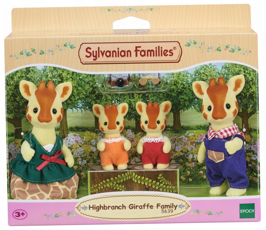 Sylvanian Families. Rodzina żyraf Epoch