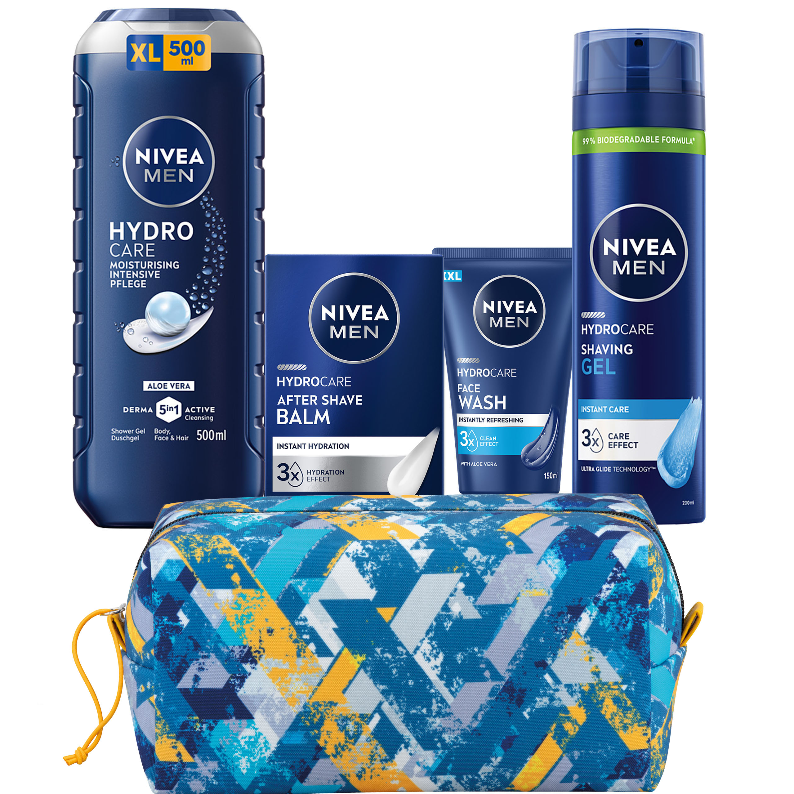 Nivea Men HydroCare Dárková Sada Pro Muže Kosmetička