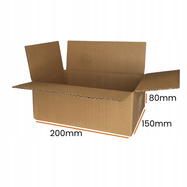 Karton 200x150x80mm do paczkomatu InPost gabaryt A pudło do wysyłki 100szt. Marka kartonykrakow