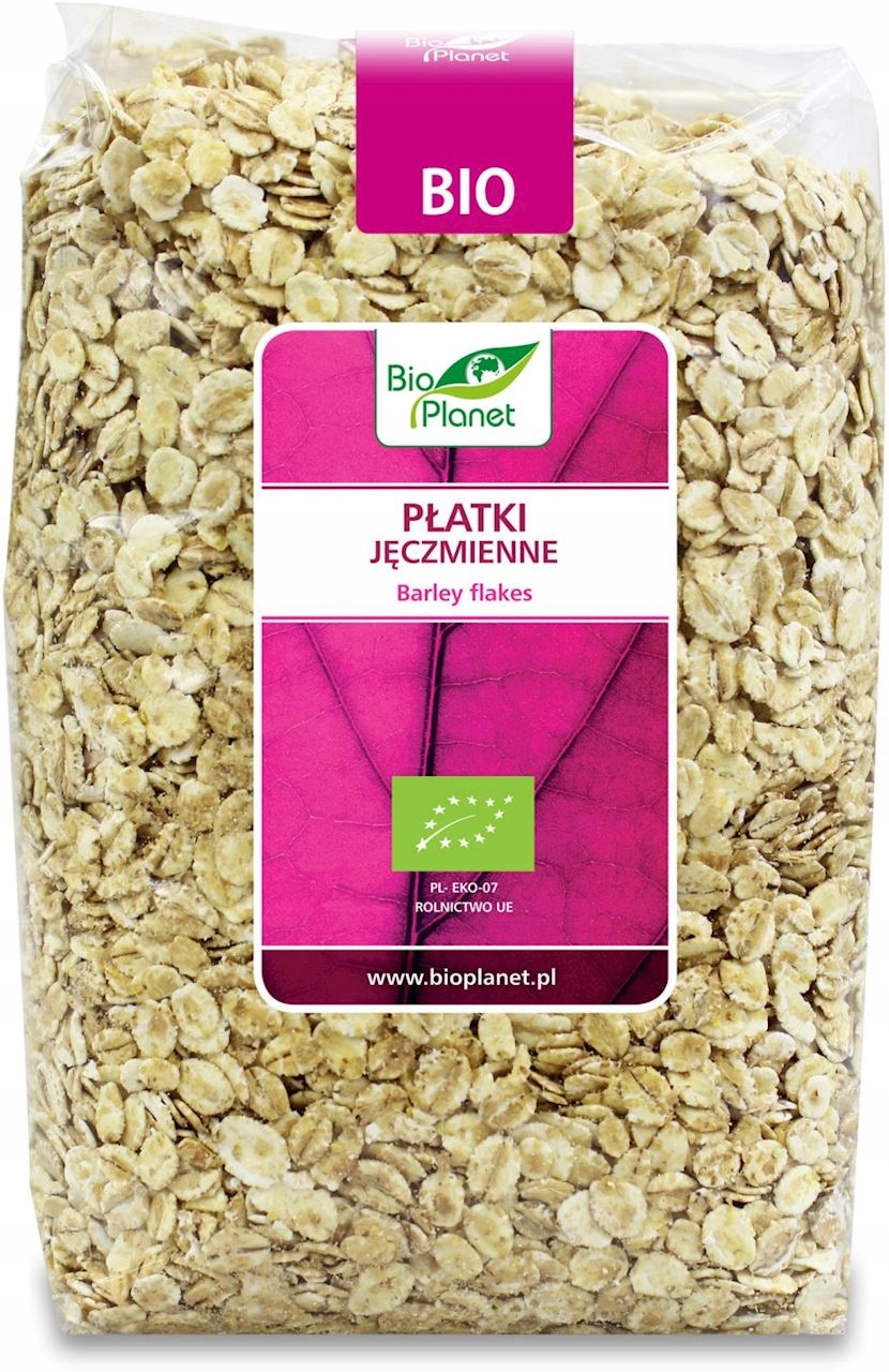 Levně 5x Bio Planet Ječmenné vločky Bio 600 g