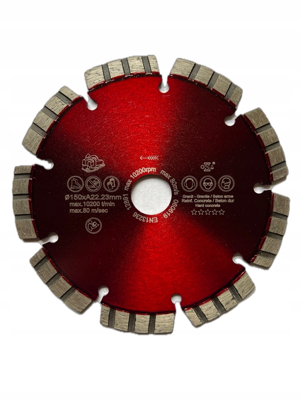 Diamantový kotouč pro betonu Twin Chaser 150xH10xT2,6x22,2 mm