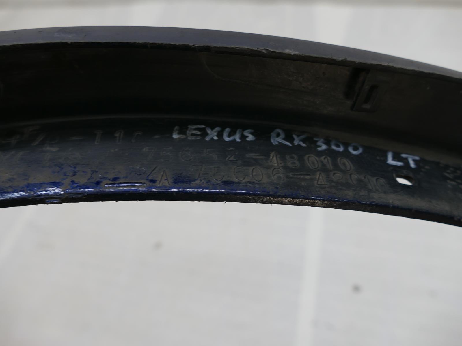 LEXUS RX300 moulding cap left rear part 98-03r
