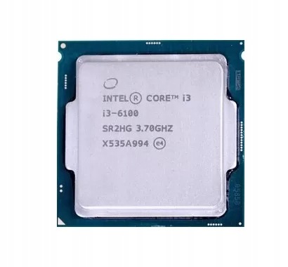 Processzor Intel Core I3-6100 3.7GHZ SR2HG 846P5