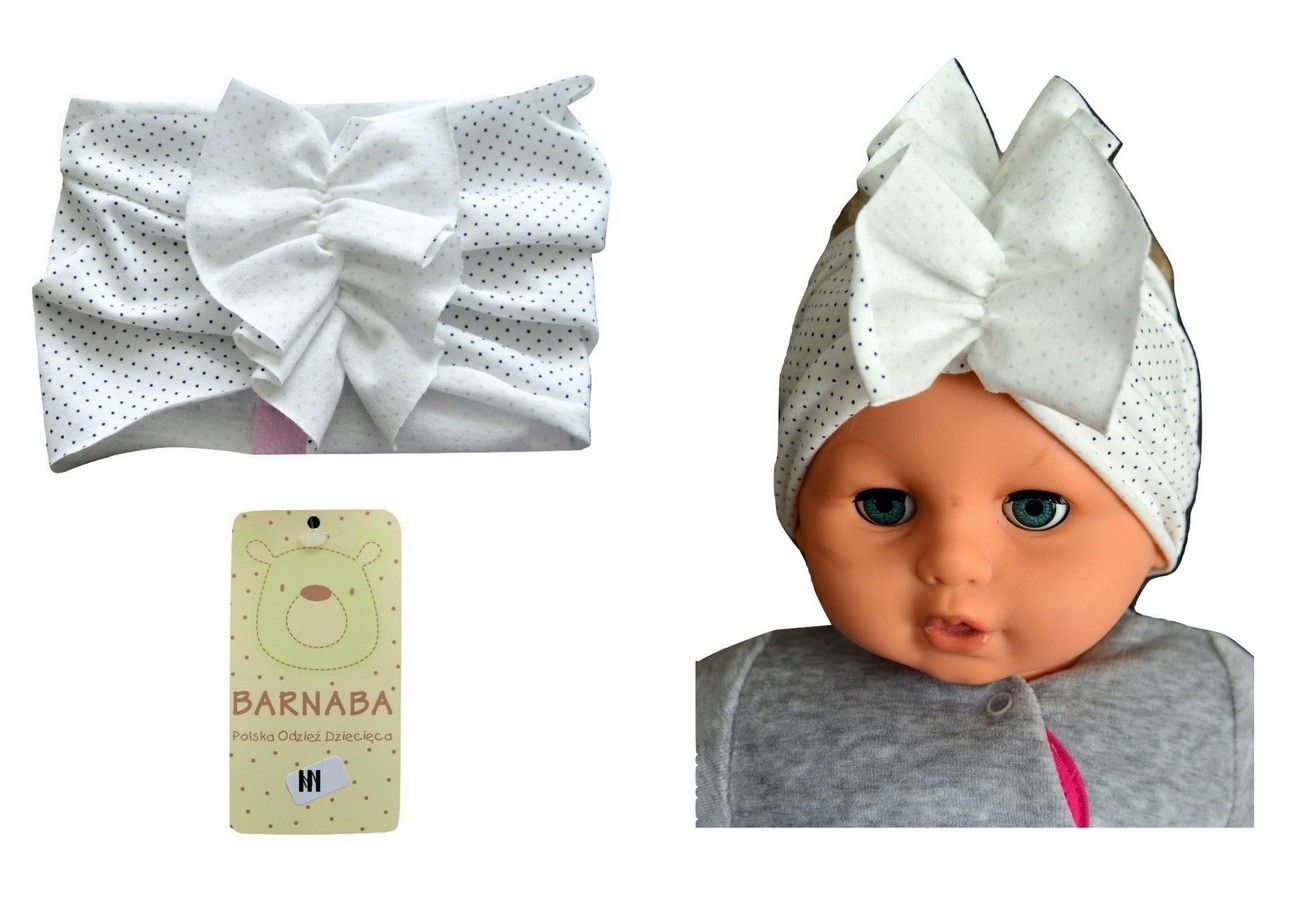 

Cudna szeroka opaska turban kakadu M