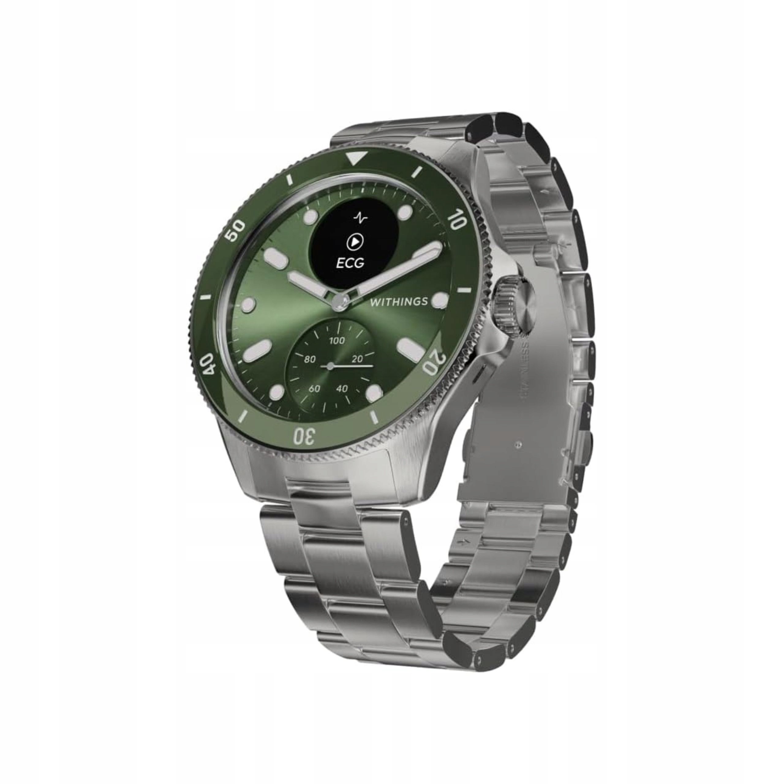 Chytré hodinky na monitorovanie zdravia Withings ScanWatch Nova Elegantné 42 mm