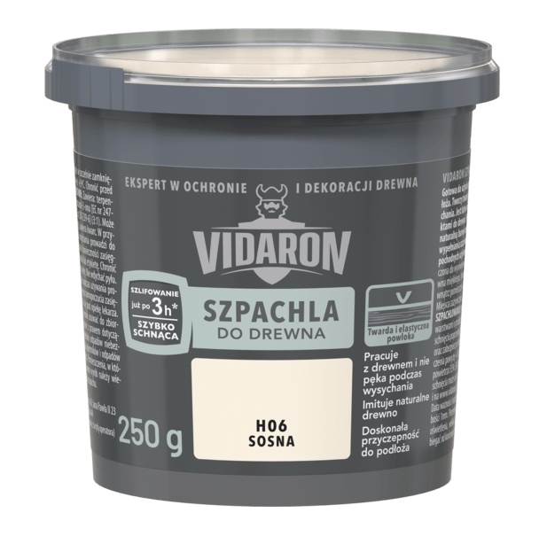 

Vidaron Szpachla Drewna Sosna H06 Szpachlówka 250g