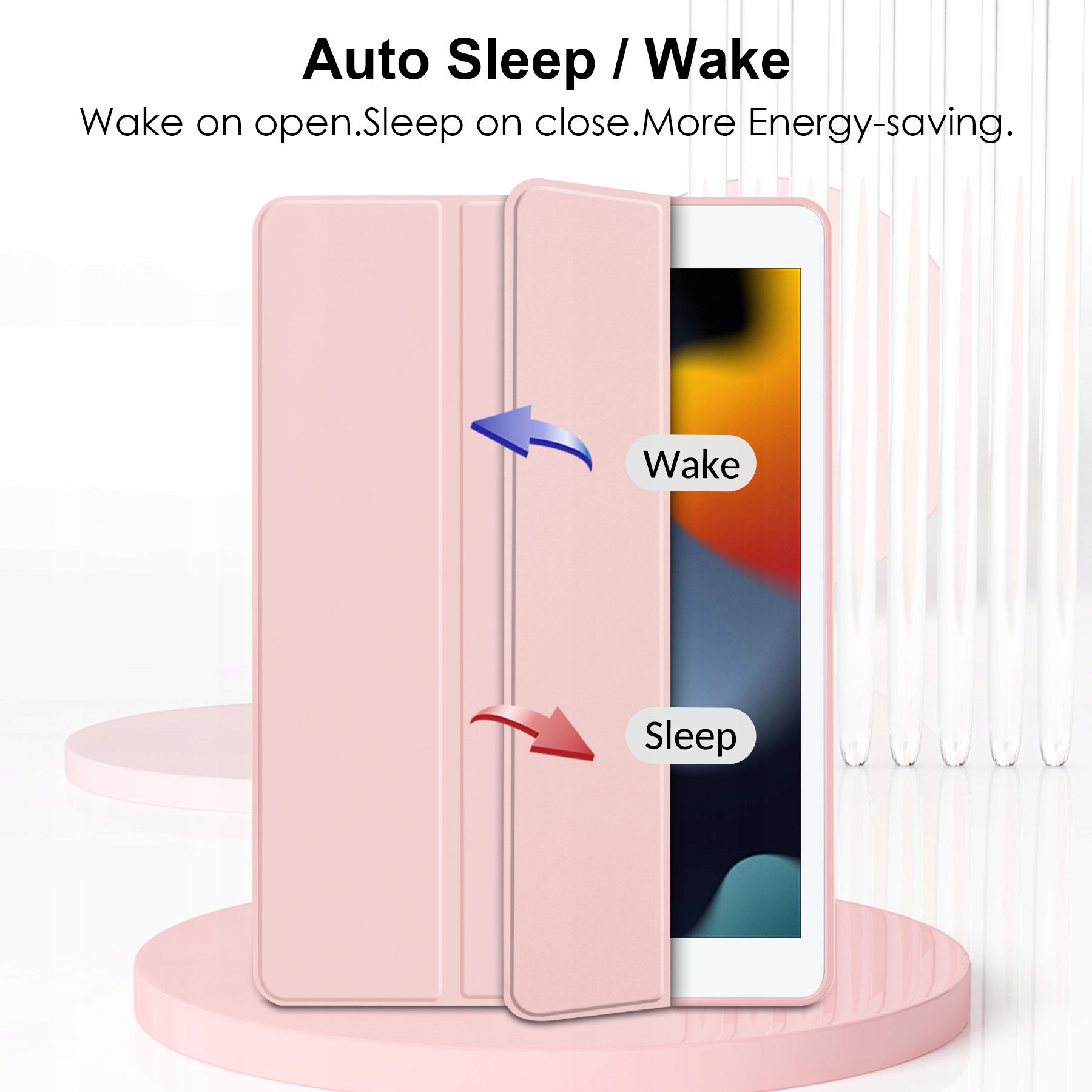 ETUI SMART CASE do APPLE IPAD 10.2 7 8 9 GEN Stan opakowania oryginalne