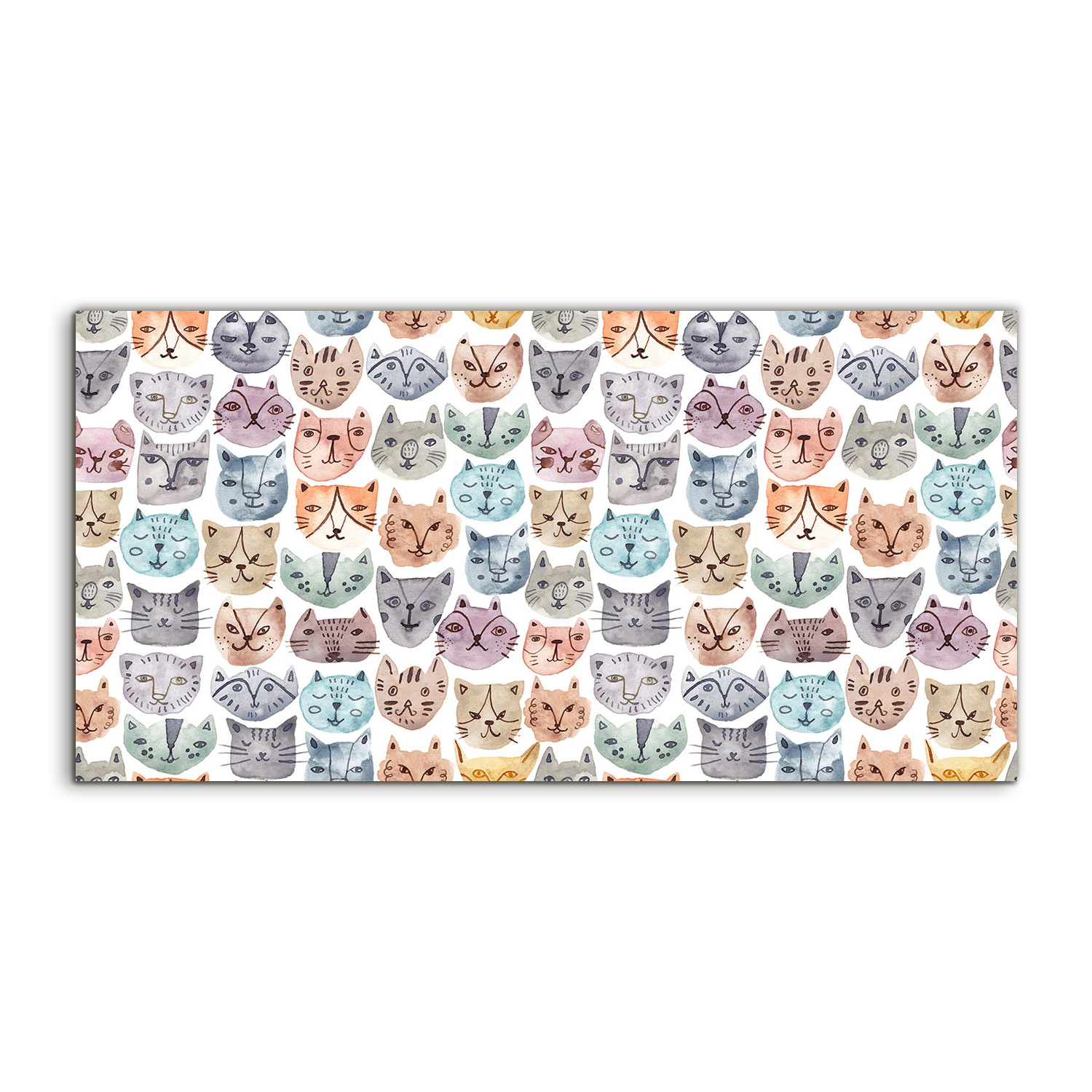 

Obraz akryl 140x70 ścienny Akwarele Koty Zwierzęta