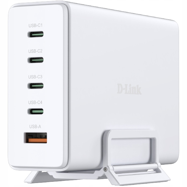 Rýchla sieťová Nabíjačka D-link 240W GaN so 4x Usb-c Usb PD3.1 QC4.0