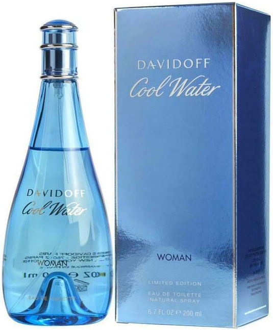 DAVIDOFF COOL WATER WOMAN EDT 200ML ORYGINAŁ