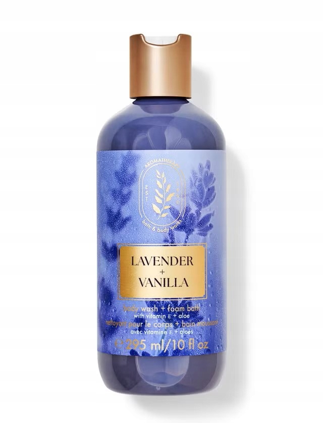 Bath & Body Works Sprchový gel Lavender Vanilla 295 ml