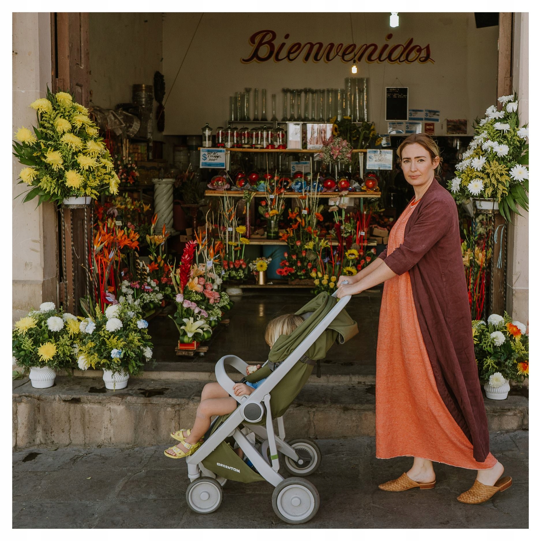 wózek Greentom Classic grey/olive Składanie na płasko