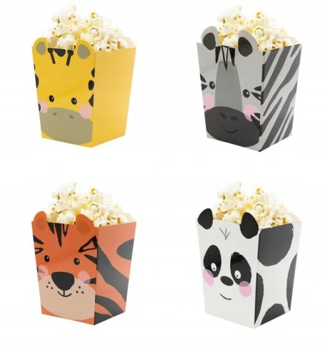 

Pudełka na popcorn Zwierzątka