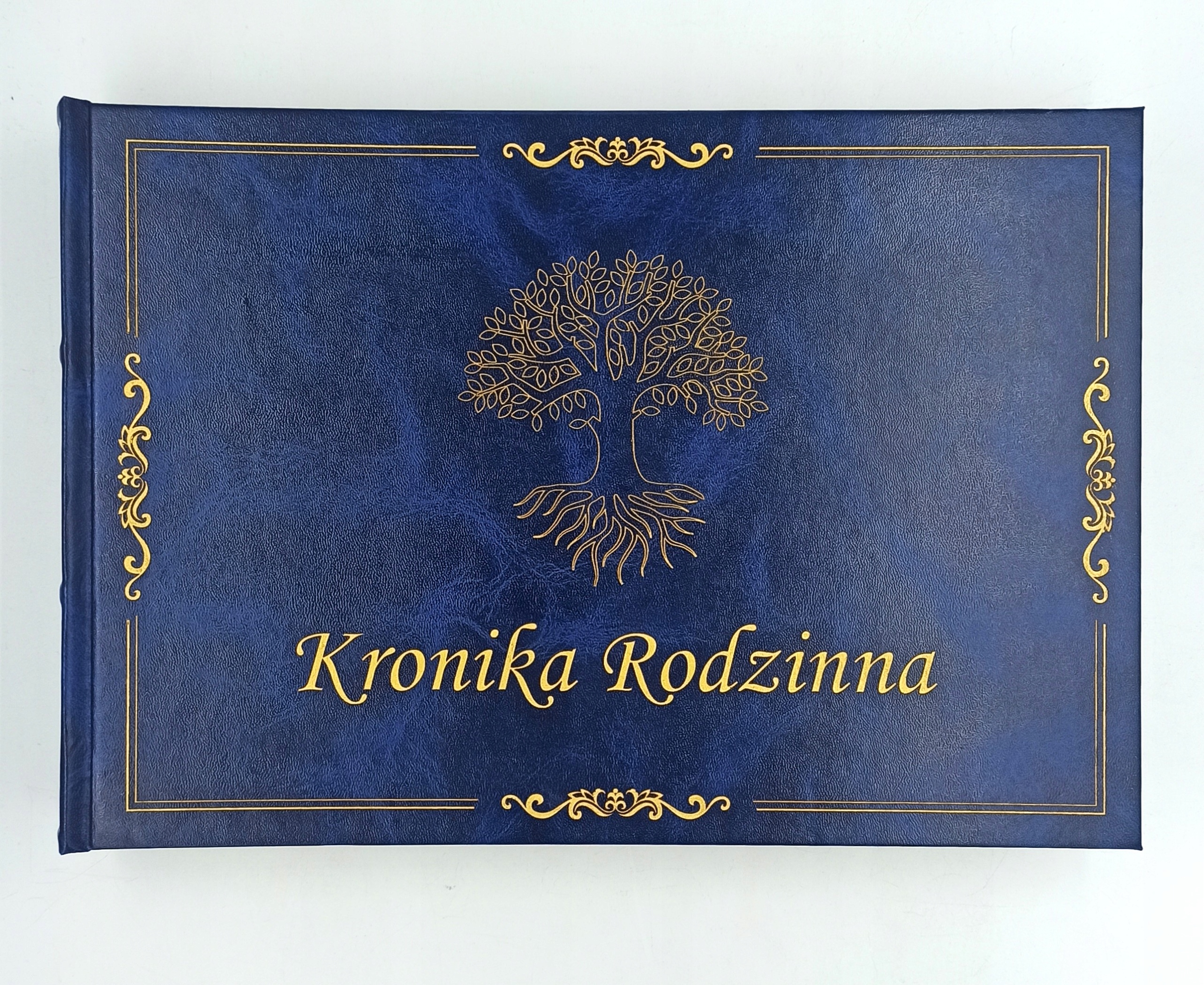 Kronika Rodzina B4 200 stron pozioma z dowolnym złotym nadrukiem