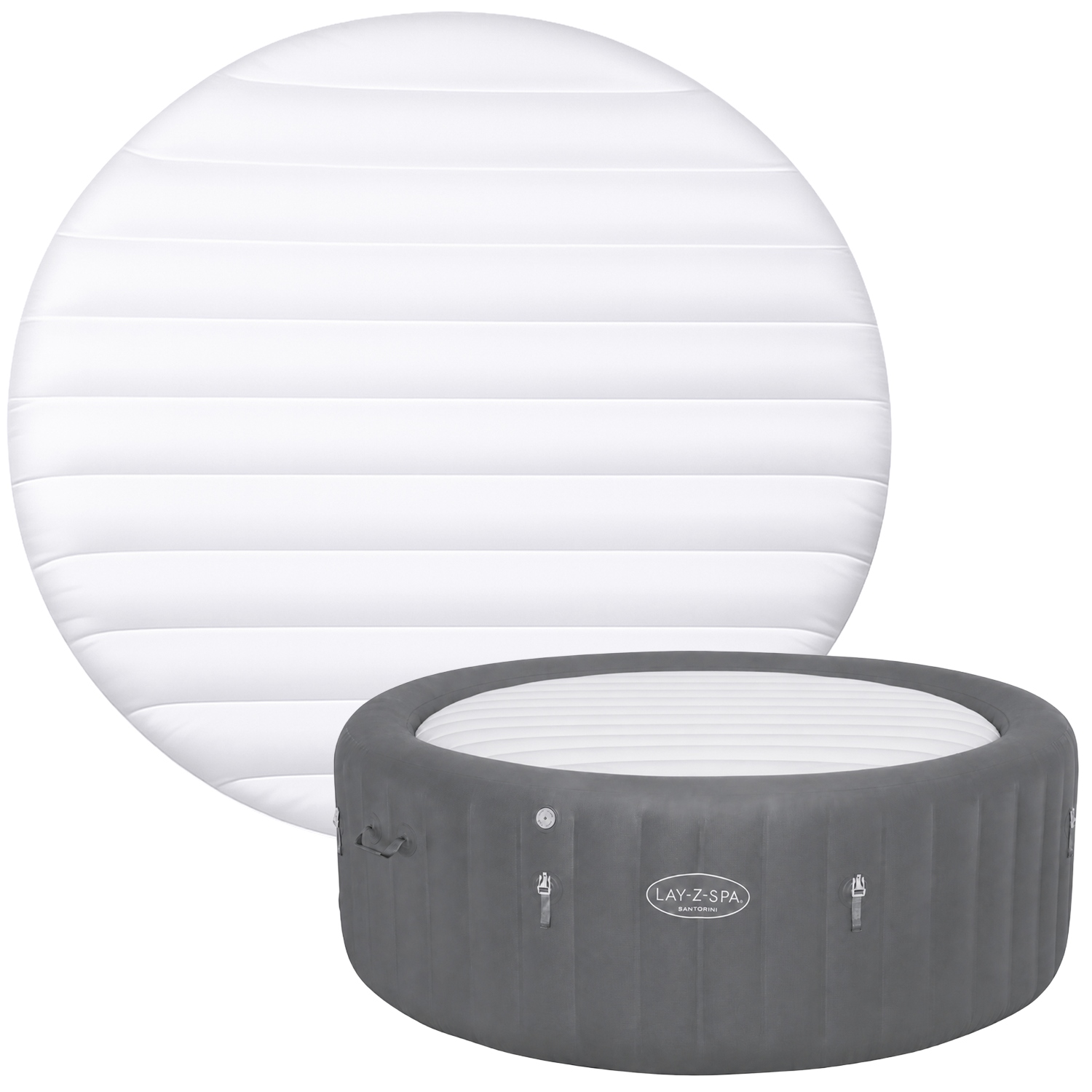 Nafukovací termokryt na vířivku Lay-Z-Spa Santorini Bestway
