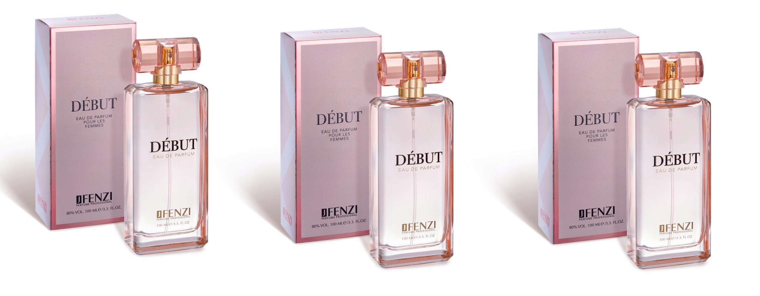 JFenzi Debut 3x100ml parfémovaná voda