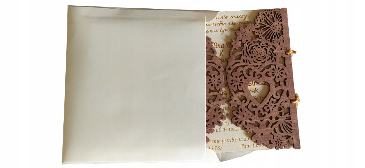 Zaproszenie zaproszenia ślubne ŚLUB Dla Rodziców Kod producenta 00