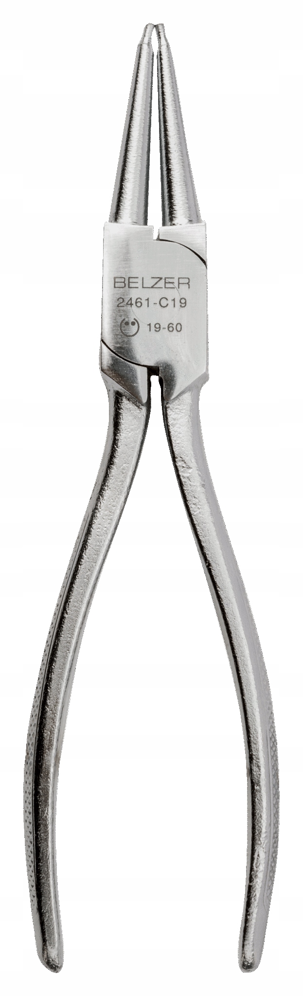 Szczypce do pierścieni wewnętrznych, proste, średnica 19-60 mm, 2.0-2.5 mm Marka Bahco