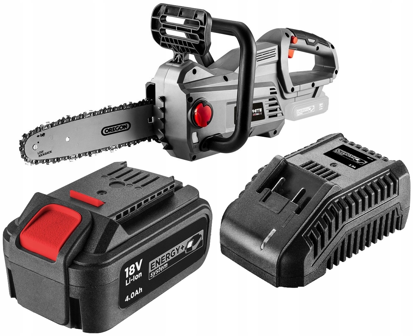 Pilarka piła łańcuchowa akumulatorowa Graphite 18V Zasilanie akumulatorowe