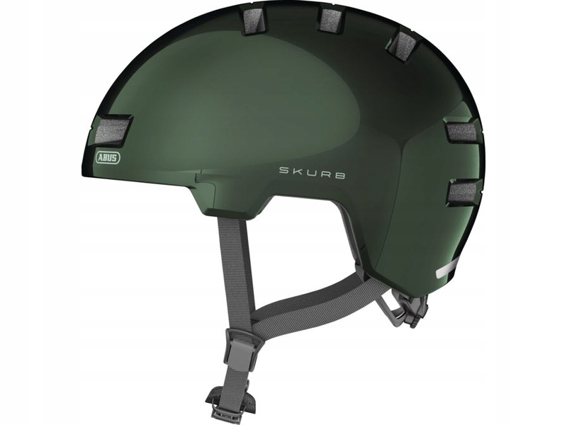 Kask rowerowy Abus Skurb Moss Zielony (rozmiar M)
