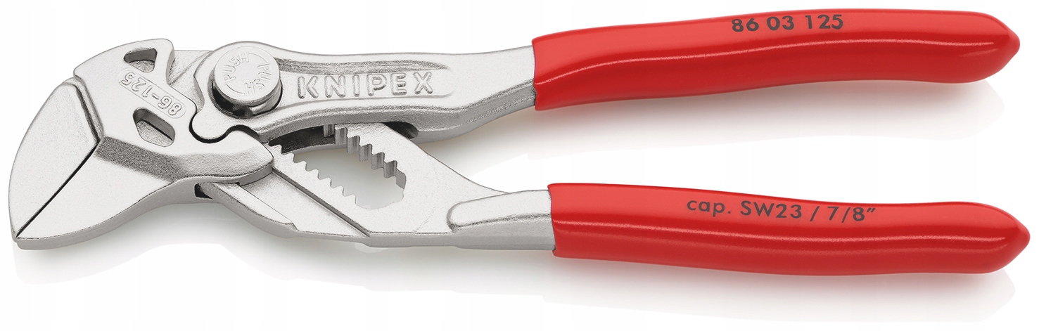 

Knipex 86 03 125 Szczypce-klucz nastawny 2w1 125mm