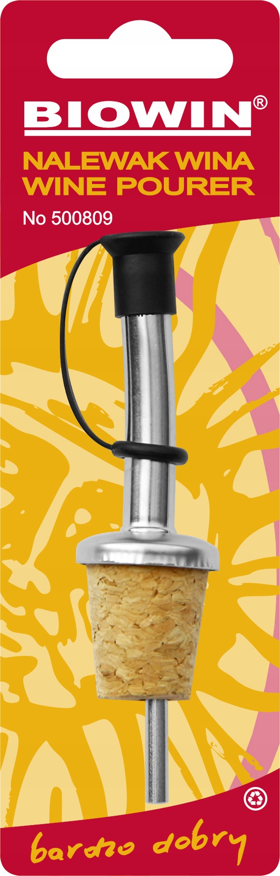 NALEWAK ZATYCZKA KOREK DO WINA BUTELEK NALEWEK Kod producenta 500809