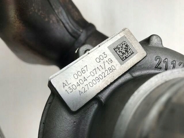 Mercedes 246 176 CLA GLA A270 A2700902280 AL 0067 Typ silnika Benzyna