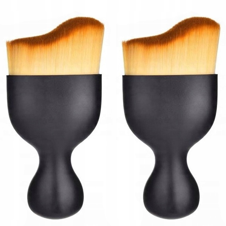2x Pędzel detailingowy do czyszczenia wnętrza samochodu miękkie włosie 5 cm