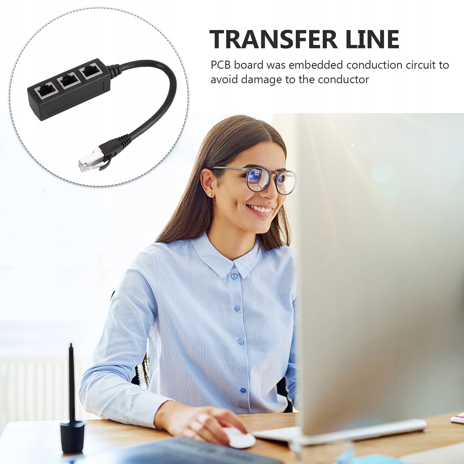 WTYCZKA SIECI LAN KABEL ROUTER ETHERNET ROZDZIELACZ Kod producenta 5226683140015324734