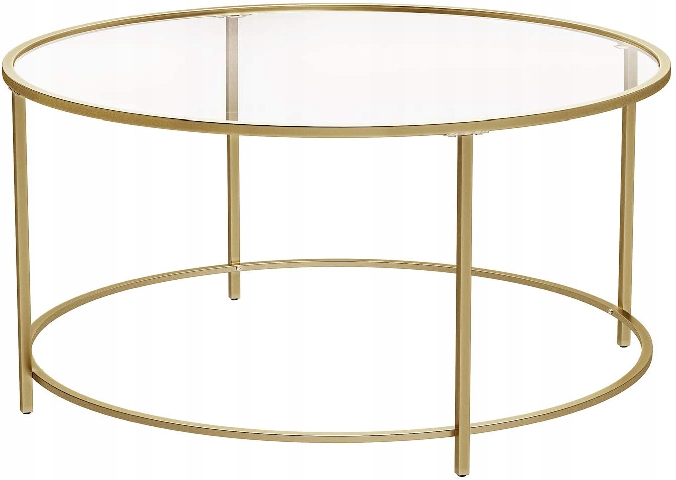 Konferenčný stolík Vasagle Sigrid zlatý