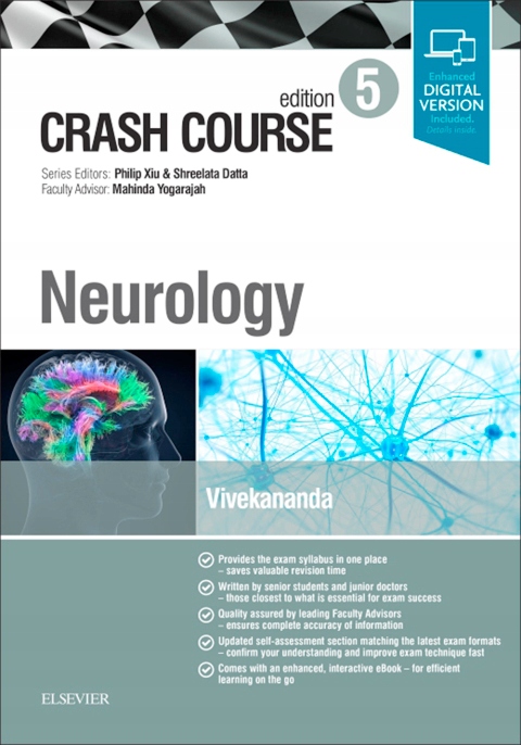 Crash Course Neurology - Vivekananda, Umesh EBOOK Nośnik ebook