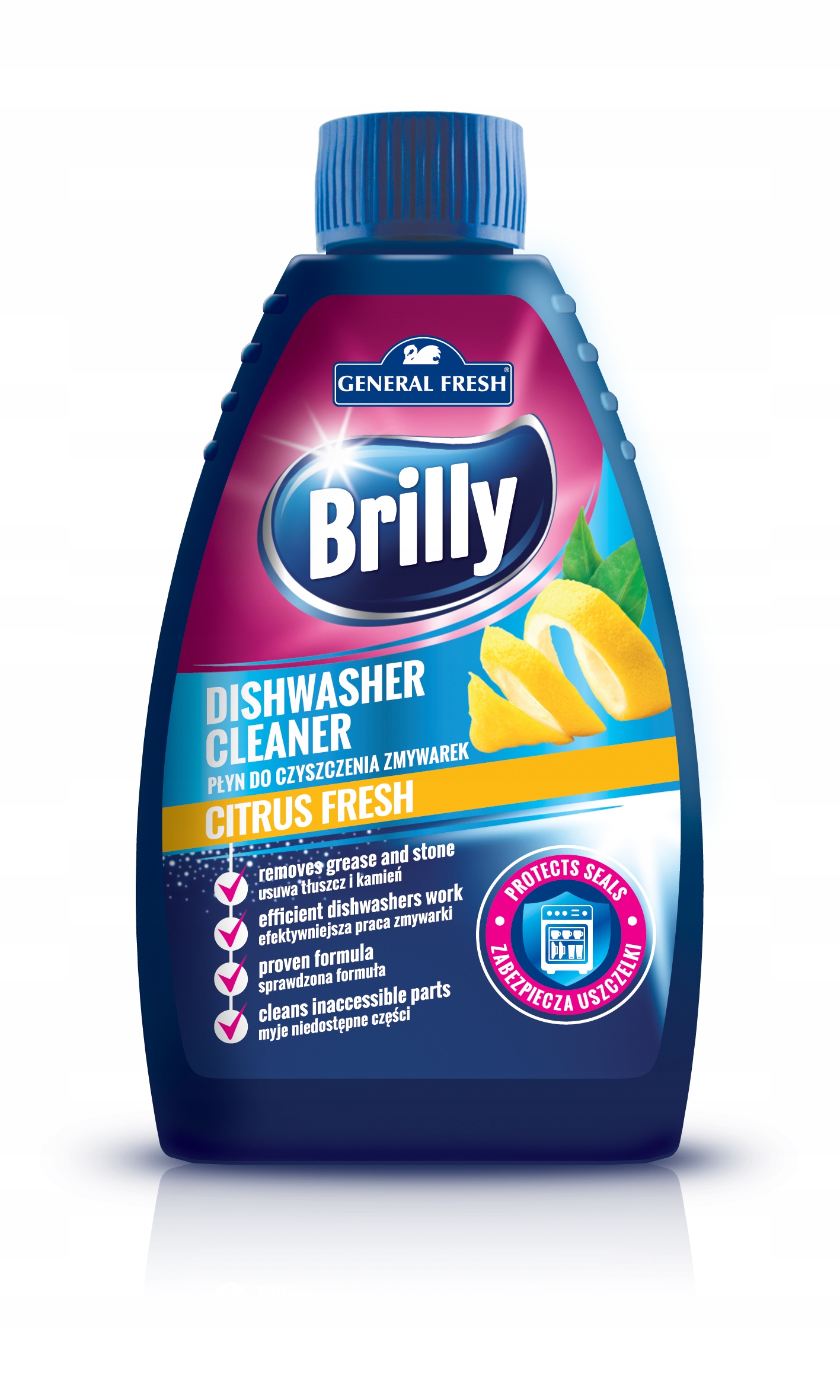 

Zmywarka Płyn Do Czyszczenia Brilly 250ml cytryna