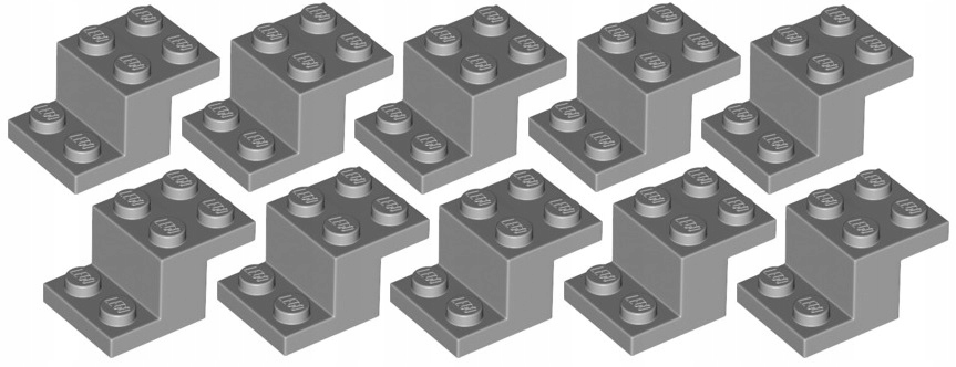 

Lego Płytka Łamana 3x2x1 J Szara 18671/6093054 x10