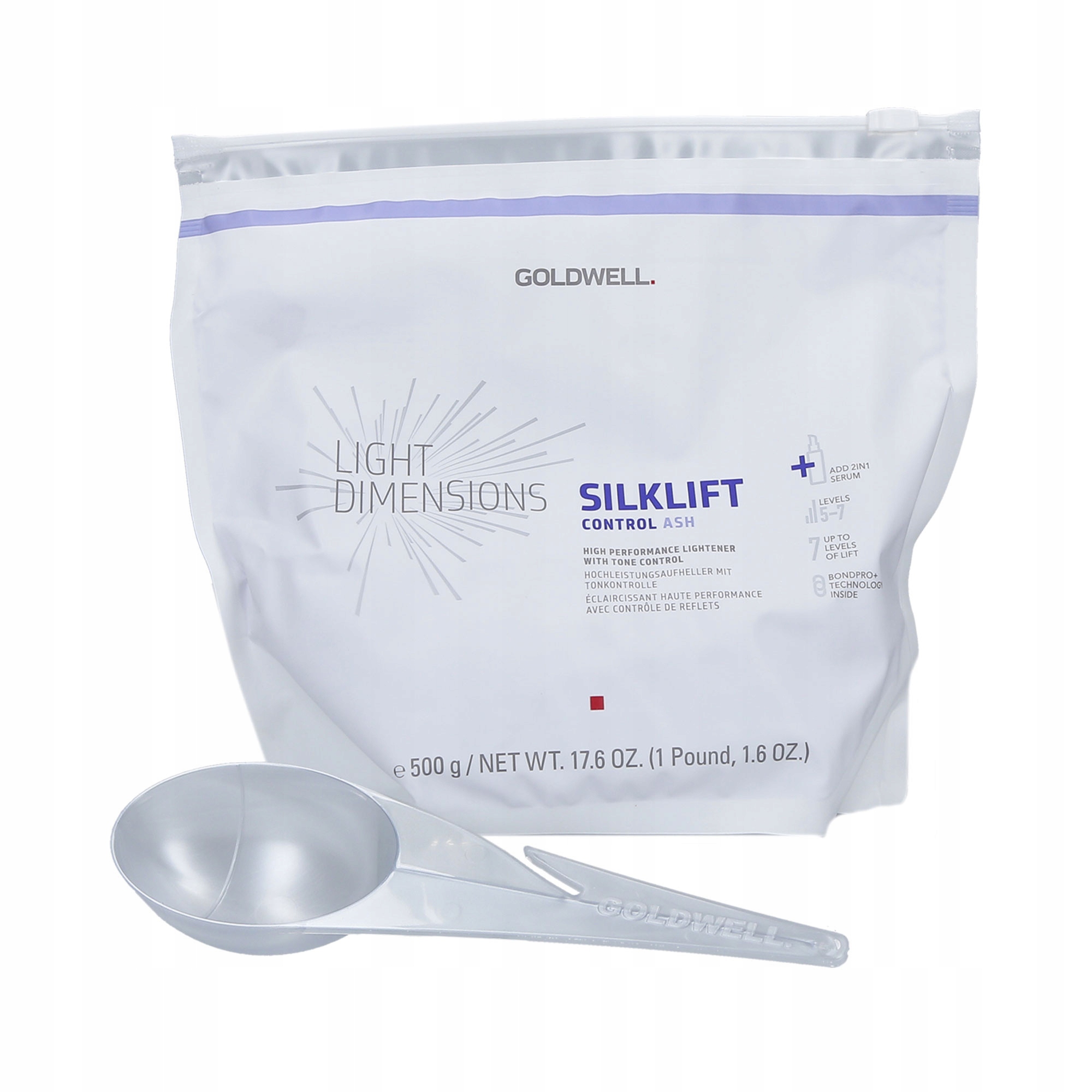 Goldwell Silk Lift Ash Rozjasňovač Vlasů 500G