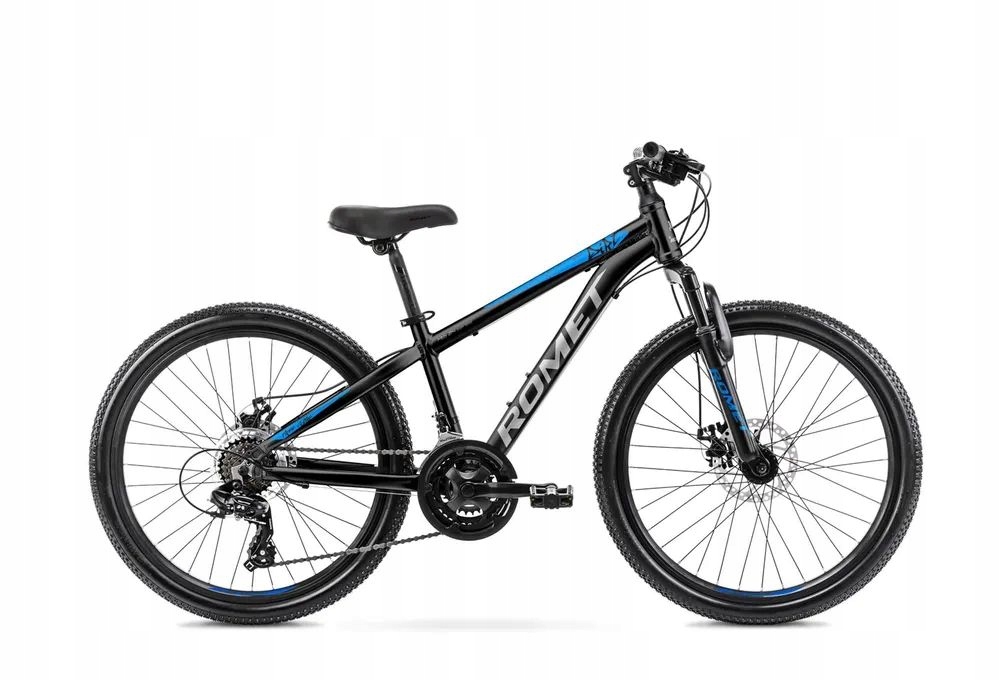 Rower Romet Dirt 24 13 S czarno-niebiesko-srebrny
