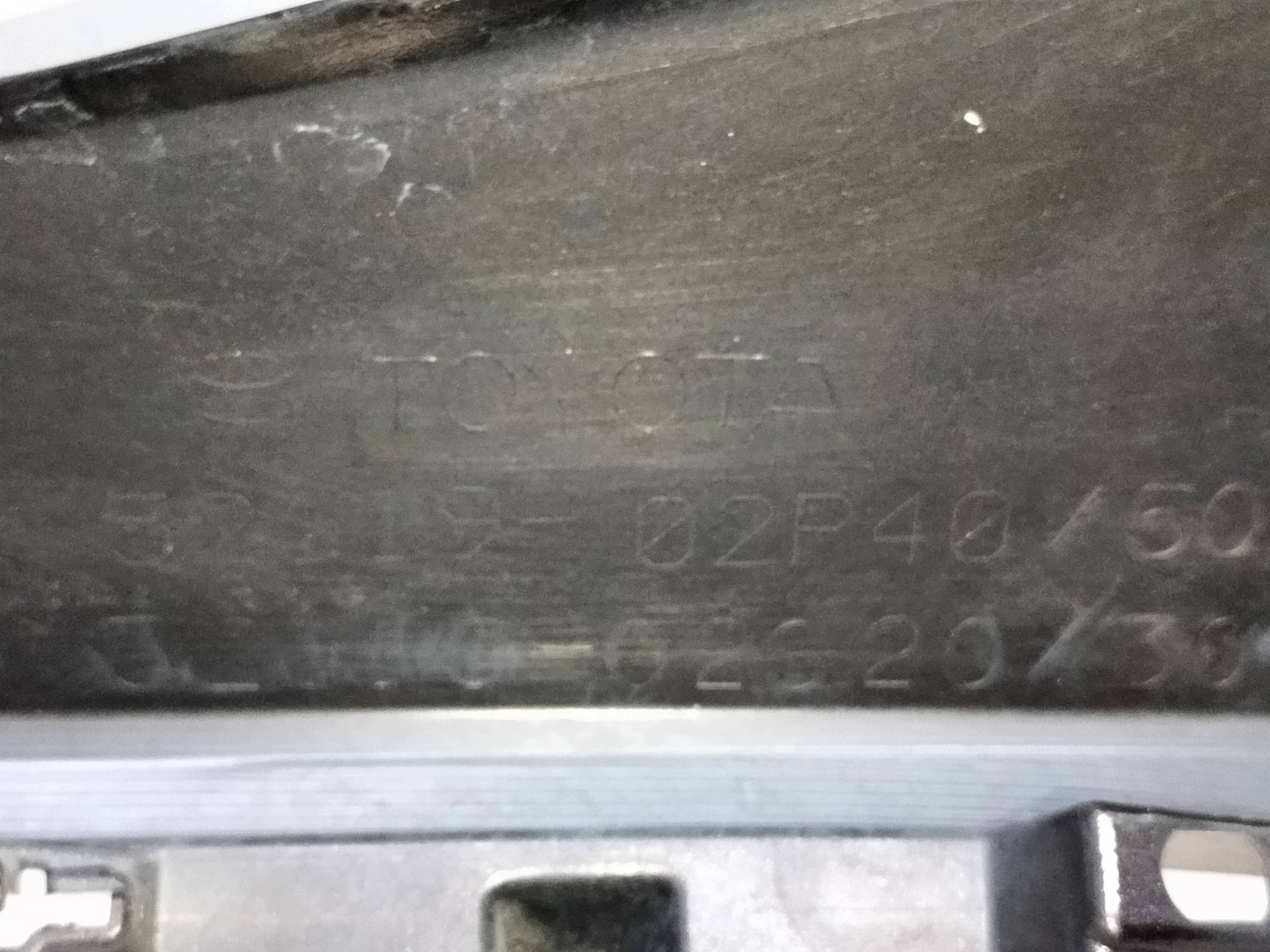 front bumper front TOYOTA COROLLA E21 18- HB/KOMBI
