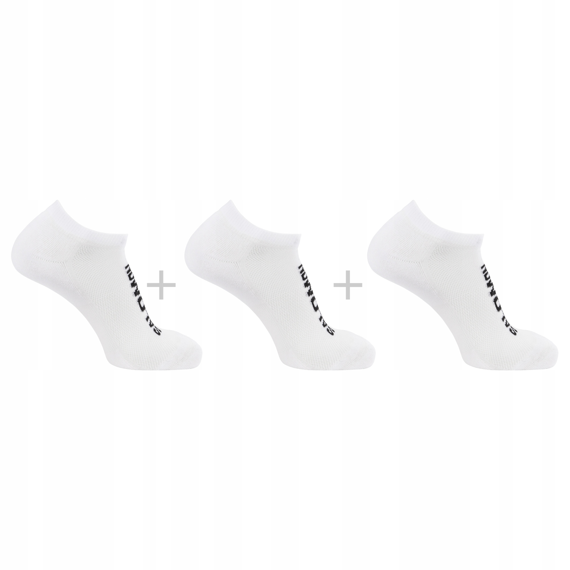 SALOMON SKARPETKI STOPKI EVERYDAY LOW 3-PACK BIAŁE SPORTOWE UNISEX XL 45-47
