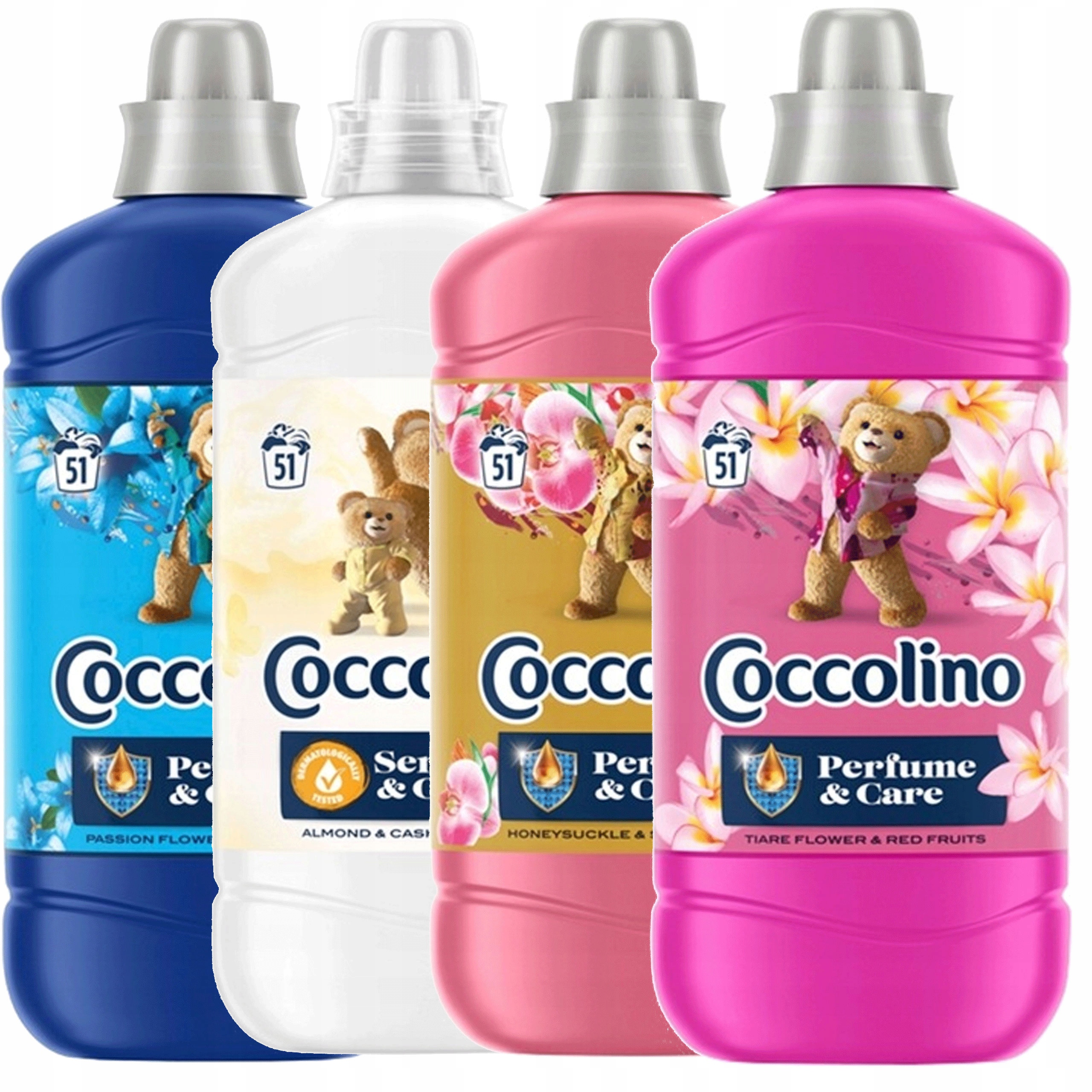 Levně Coccolino Creations Balzám ze santalového dřeva a kašmíru 1,275 l x 4 MIX 5,1 l