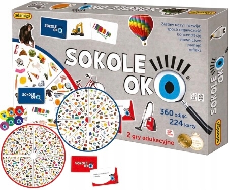 Planszówka Dla Dzieci Gra Od 12 Lat Sokole oko Foto Plansza Do Zabawy Gry